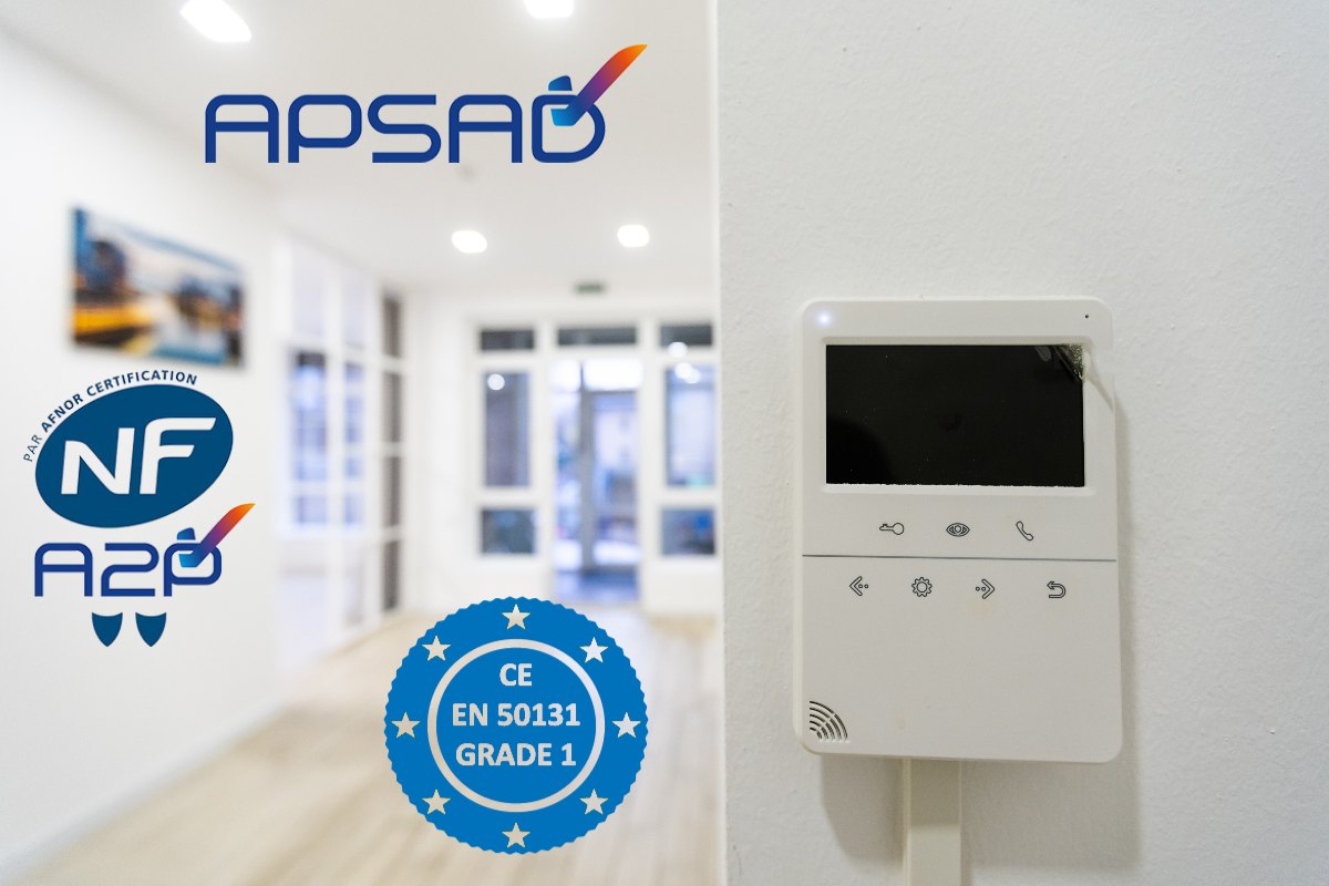 Normes alarme : comprendre les certifications (NFA2P, EN50131, APSAD)